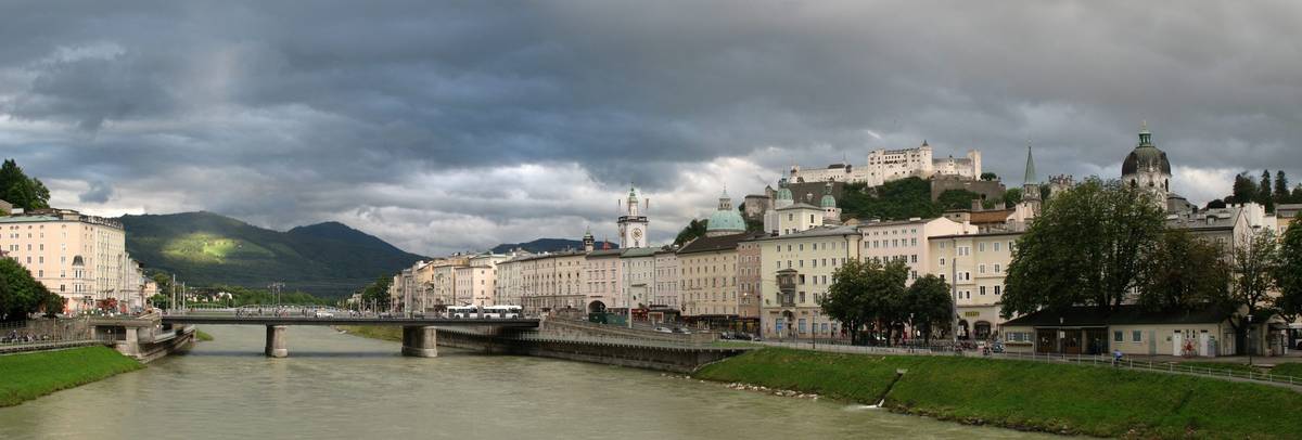 Festung Hohensalzburg, Start des Alpe-Adria-Radwegs